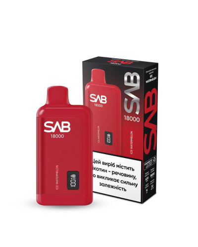 Одноразка SAB 18000 Ice Watermelon (арбуз лед)