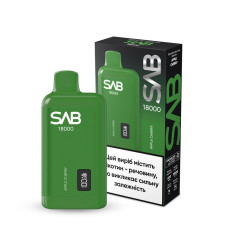 Одноразка SAB 18000 Apple Cherry (яблуко вишня)