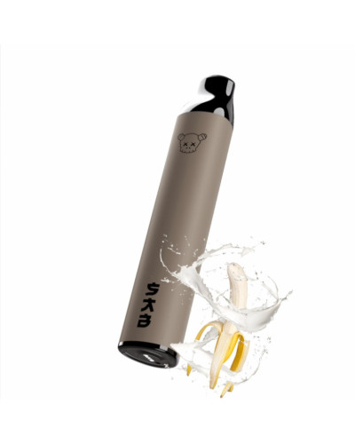 SAB 2500 ЗАТЯЖОК №7 BANANA YOGURT ЗІ СМАКОМ БАНАНОВОГО ЙОГУРТА