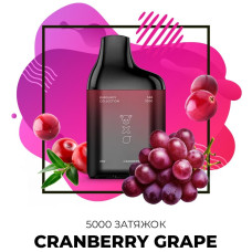 Одноразка SAB 5000 затяжок №50 Cranberry Grape зі смаком журавлина виноград (Протермінований)