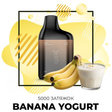 Одноразка SAB 5000 затяжок №55 Banana Yogurt зі смаком банановий йогурт (Протермінований)