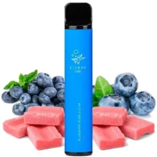 Одноразка ELF BAR 1500 "Blueberry Bubble Gum" зі смаком чорнична жуйка