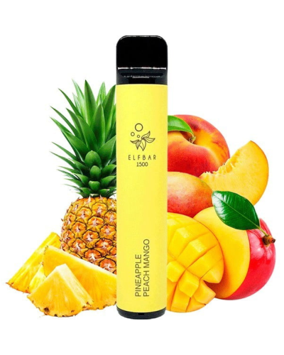 Одноразка ELF BAR 1500 "Pineapple Peach Mango" зі смаком ананас персик манго