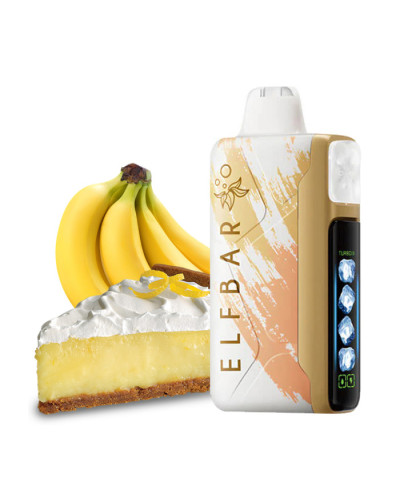 Одноразка Elf Bar Ice King 30000 Banana Cake (бананове печиво)