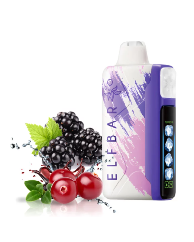 Одноразка Elf Bar Ice King 30000 Blackberry Cranberry (чониця журавлина)