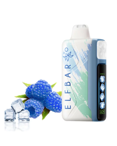 Одноразка Elf Bar Ice King 30000 Blue Razz Ice (синя малина лед)