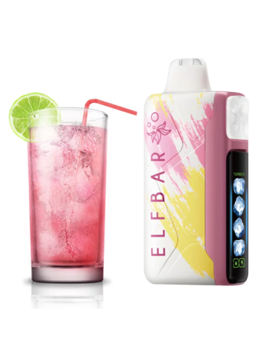 Одноразка Elf Bar Ice King 30000 Pink Lemonade (рожевий лимонад)