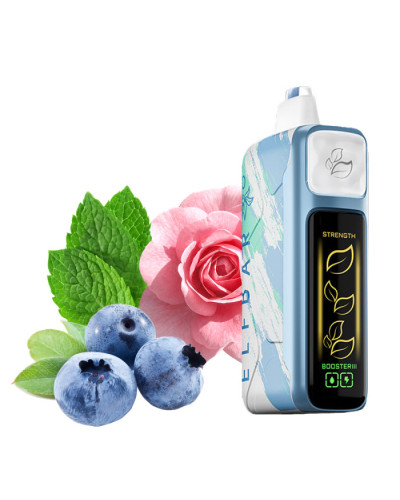 Одноразка Elf Bar Nic King 30000 Icy Blue Rose (чорниця троянда м'ята)