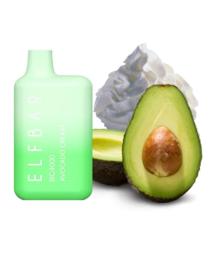 Одноразка ELF BAR BC 4000 "Avocado Cream" зі смаком авокадо крем