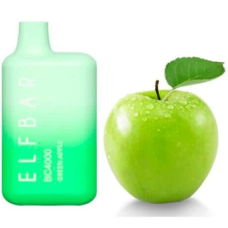 Одноразка ELF BAR BC 4000 "Green Apple" со вкусом зеленое яблоко