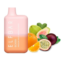 Одноразка ELF BAR BC 4000 "Passion Fruit Orange Guava" зі смаком маракуйя апельсин гуава