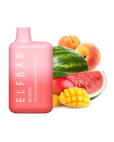 Одноразка ELF BAR BC 4000 "Peach Mango Watermelon" со вкусом персик манго арбуз