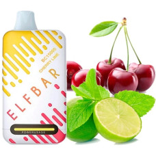 Одноразка ELF BAR BC 15000 затяжок "Cherry Lime" зі смаком вишня лайм