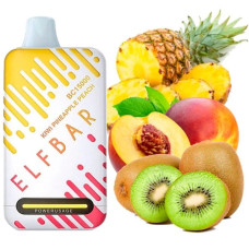 Одноразка ELF BAR BC 15000 затяжок "Kiwi pineapple peach" зі смаком ківі ананас персик