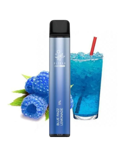 Одноразка ELF BAR 1500 Ultra "Blue Razz Lemonade" зі смаком блакитна малина лимонад