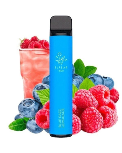 Одноразка ELF BAR 1500 "Blue Razz Lemonade" зі смаком блакитна малина лимонад
