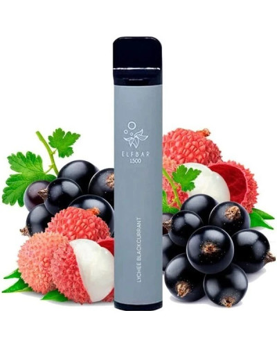 Одноразка ELF BAR 1500 "Lychee Blackcurran" личи черная смородина