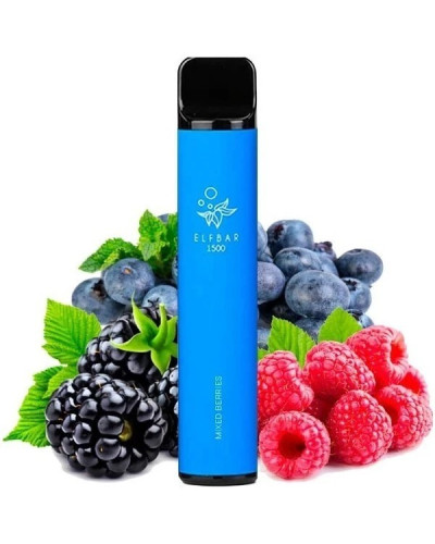 Одноразка ELF BAR 1500 "Mixed Berries" со вкусом микс ягод