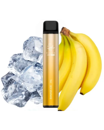 Одноразка ELF BAR 1500 Ultra "Banana Ice" со вкусом банан лед