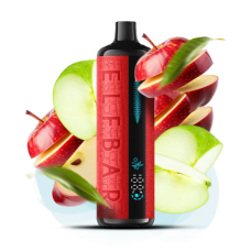 Одноразка Elf Bar E-Shisha 12000 "Double Apple" зі смаком подвійного яблука