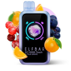 Одноразка ELF BAR BC 10000 Touch затяжек "Citrus Grape" со вкусом цитрусы виноград