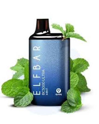 Одноразка ELF BAR BC 5000 Ultra "Ultra Mint" (м'ята)