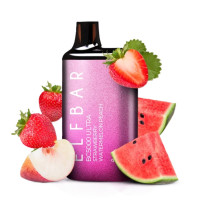 Одноразка ELF BAR BC 5000 Ultra  "Strawberry watermelon peach" со вкусом клубника арбуз персик