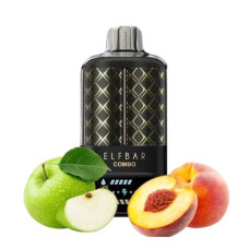 Одноразка Elf Bar Combo 25000 "Apple-Juicy Peach" (яблуко персик)