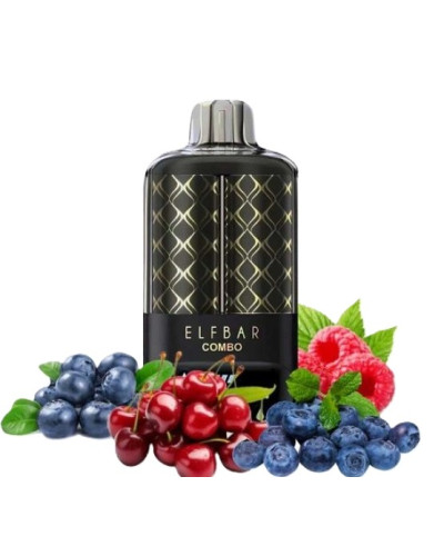 Одноразка Elf Bar Combo 25000 "Blueberry Sour Raspberry + cherry" (чорниця кисла малина вишня)
