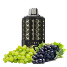 Одноразка Elf Bar Combo 25000 "Green Grape + Grape" (зелений виноград + виноград)