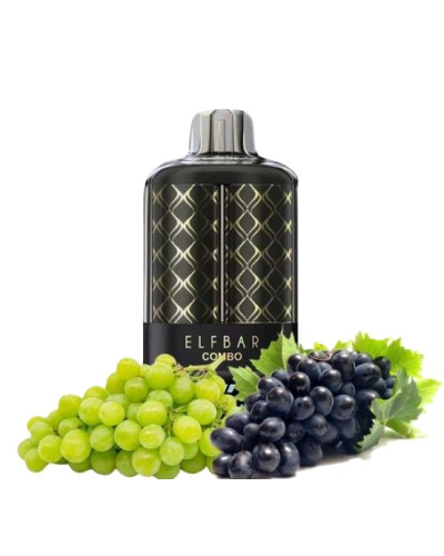 Одноразка Elf Bar Combo 25000 "Green Grape + Grape" (зелениый виноград + виноград)