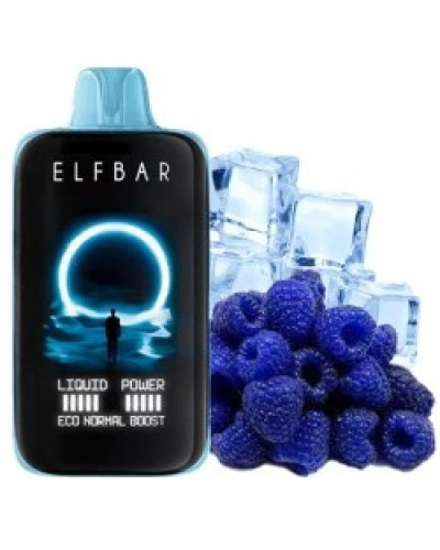 Одноразка ELF BAR MoonNight 40000 "Blue Razz Ice" блакитна малина лід