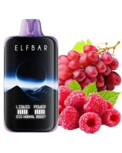 Одноразка ELF BAR MoonNight 40000 "Grape Raspberry" виноград малина