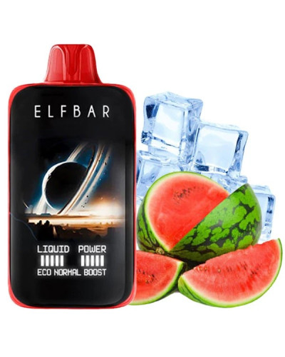 Одноразка ELF BAR MoonNight 40000 "Watermelon Ice" кавун лід
