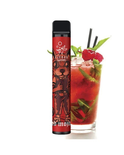 Одноразка ELF BAR Lux 2000 "Red Mojito" со вкусом красный мохито