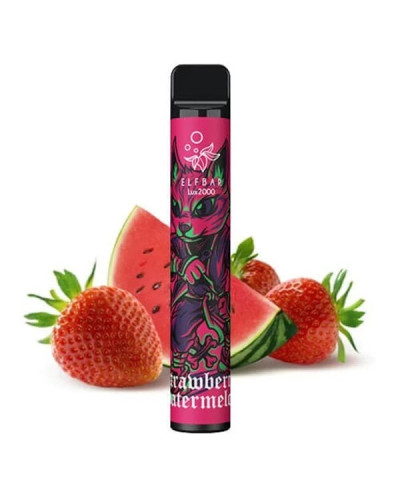 Одноразка ELF BAR Lux 2000 "Strawberry Watermelon" зі смаком полуниця кавун