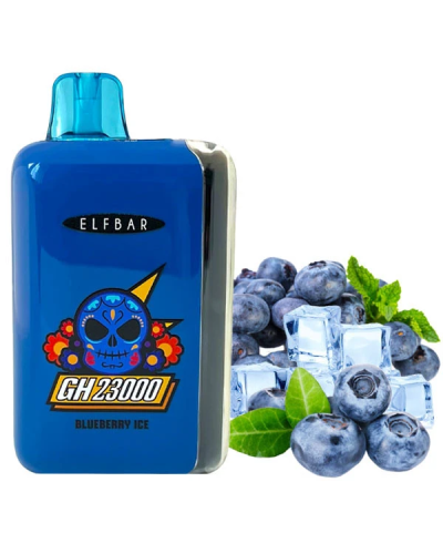 Одноразка ELF BAR GH 23000 "Blueberry ice" со вкусом черники со льдом