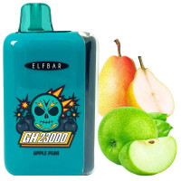 Одноразка ELF BAR GH 23000 "Apple Pear" зі смаком яблуко груша