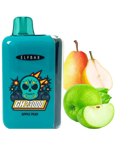 Одноразка ELF BAR GH 23000 "Apple Pear" зі смаком яблуко груша