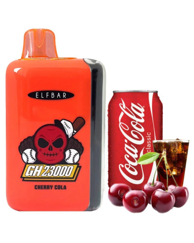 Одноразка ELF BAR GH 23000 "Cherry Cola" зі смаком вишня кола