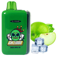 Одноразка ELF BAR GH 23000 "Green Apple lce" зі смаком зелене яблуко лід