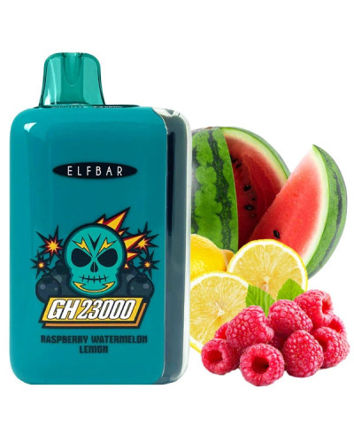 Одноразка ELF BAR GH 23000 "Raspberry Watermelon Lemon" со вкусом малина арбуз лимон