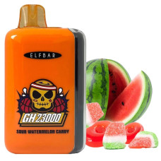 Одноразка ELF BAR GH 23000 "Sour Watermelon Candy" зі смаком кавун цукерка