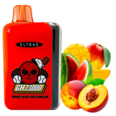 Одноразка ELF BAR GH 23000 "Mango Peach Watermelon" зі смаком манго персик кавун