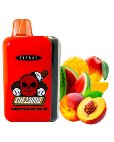 Одноразка ELF BAR GH 23000 "Mango Peach Watermelon" зі смаком манго персик кавун