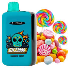Одноразка ELF BAR GH 23000 "Rainbow Candy" зі смаком райдужних цукерок