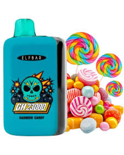 Одноразка ELF BAR GH 23000 "Rainbow Candy" зі смаком райдужних цукерок
