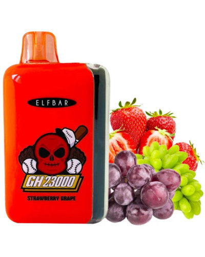 Одноразка ELF BAR GH 23000 "Strawberry Grape" со вкусом клубника виноград