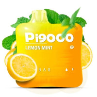 Одноразка ELF BAR Pi 9000 затяжок "Lemon Mint" зі смаком лимон м'ята