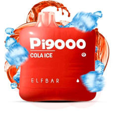 Одноразка ELF BAR Pi 9000 затяжок "Cola Ice" зі смаком кола лід